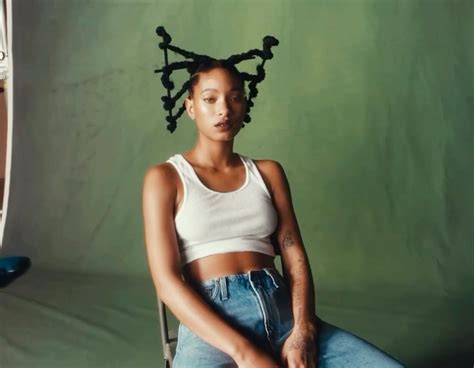 willow smith naked|Willow Smith is in her Birthday suit in New Album Cover art